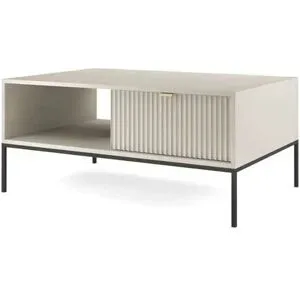 Höffner Couchtisch  Nova ¦ beige ¦ Maße (cm): B: 104 H: 46