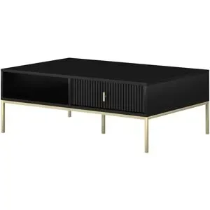 Höffner Couchtisch  Maglione ¦ schwarz ¦ Maße (cm): B: 68 H: 39,9
