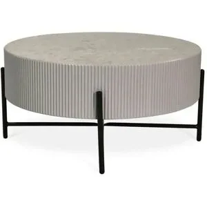 Furnhouse Couchtisch  Milo ¦ grau ¦ Maße (cm): H: 40  Ø: 80