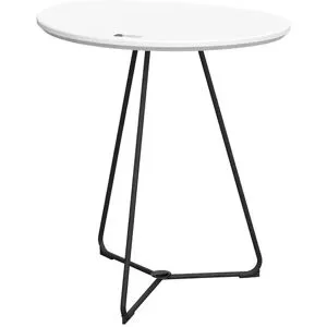 JOOP! Beistelltisch  Pebbles ¦ weiß ¦ Maße (cm): B: 48 H: 51