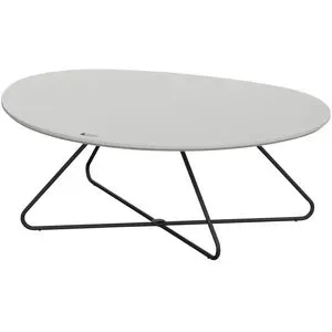 JOOP! Couchtisch  Pebbles ¦ grau ¦ Maße (cm): B: 95 H: 35