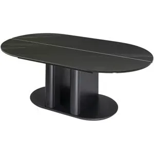 Höffner Couchtisch  Satow ¦ schwarz ¦ Maße (cm): B: 70 H: 44