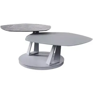 Max Schelling Couchtisch  Dusko ¦ grau ¦ Maße (cm): B: 74 H: 42,5