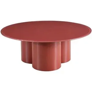 Höffner Couchtisch  Babet ¦ braun ¦ Maße (cm): H: 30,5  Ø: 80