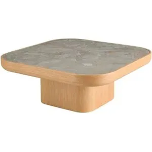 Höffner Couchtisch  Batari I ¦ holzfarben ¦ Maße (cm): B: 89,7 H: 35,5