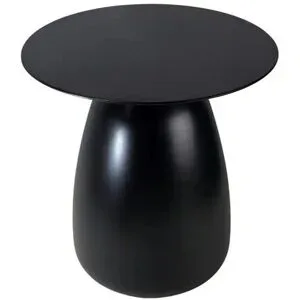 Höffner Beistelltisch  Baobab ¦ schwarz ¦ Maße (cm): B: 33 H: 34