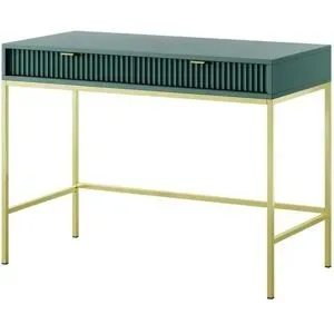 Höffner Schminktisch  Nova ¦ grün ¦ Maße (cm): B: 104 H: 78
