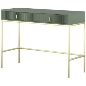 Höffner Konsolentisch  Maglione ¦ grün ¦ Maße (cm): B: 50 H: 77