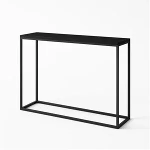 Höffner Konsolentisch   ¦ schwarz ¦ Maße (cm): B: 100 H: 80