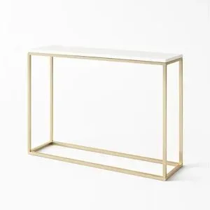 Höffner Konsolentisch   ¦ weiß ¦ Maße (cm): B: 100 H: 80
