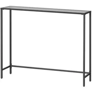 Höffner Konsolentisch   ¦ schwarz ¦ Maße (cm): B: 20 H: 80
