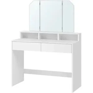 Höffner Schminktisch   ¦ weiß ¦ Maße (cm): B: 40 H: 142