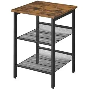 Höffner Beistelltisch   ¦ braun ¦ Maße (cm): B: 40 H: 55
