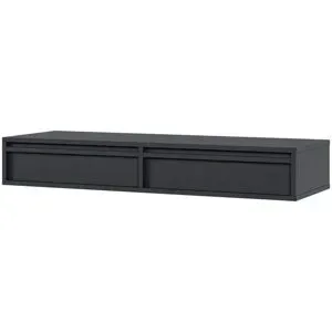 Selsey Schminktisch   ¦ schwarz ¦ Maße (cm): B: 110 H: 17