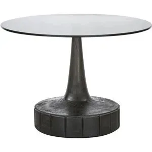WOOOD Beistelltisch   ¦ schwarz ¦ Maße (cm): B: 60 H: 43