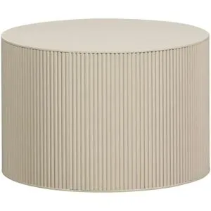 WOOOD Beistelltisch   ¦ beige ¦ Maße (cm): H: 40  Ø: 60