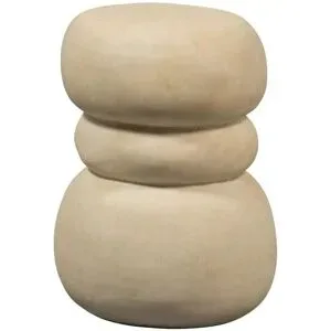 WOOOD Beistelltisch   ¦ beige ¦ Maße (cm): B: 35 H: 47