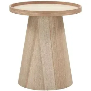 WOOOD Beistelltisch   ¦ holzfarben ¦ Maße (cm): H: 50  Ø: 45