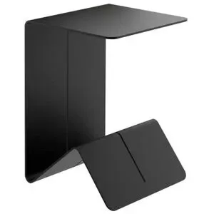 Eisenherz Beistelltisch   ¦ schwarz ¦ Maße (cm): B: 35 H: 50
