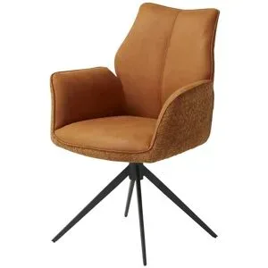 Höffner Sessel  Daria ¦ braun ¦ Maße (cm): B: 63 H: 91,5 T: 61.5