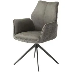 Höffner Sessel  Dario ¦ grau ¦ Maße (cm): B: 63 H: 91,5 T: 61.5