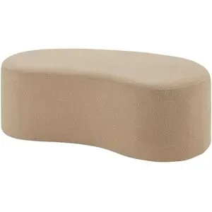 Höffner Polsterhocker  Hafling ¦ beige ¦ Maße (cm): B: 120 H: 38 T: 60.0