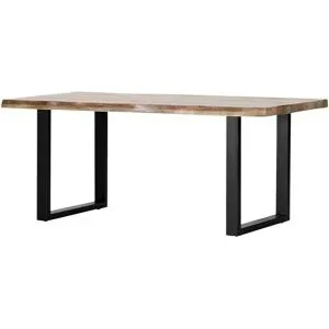 Höffner Esstisch  Kuba ¦ holzfarben ¦ Maße (cm): B: 180 H: 76 T: 90.0