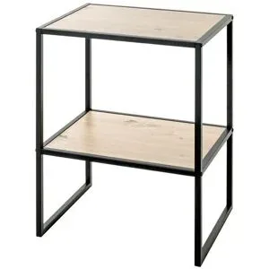 Höffner Beistelltisch  Hanau ¦ holzfarben ¦ Maße (cm): B: 35 H: 60