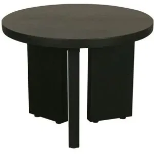 by Living Beistelltisch  Round ¦ schwarz ¦ Maße (cm): B: 40 H: 30
