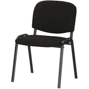 Höffner Besucherstuhl  Zorge ¦ schwarz ¦ Maße (cm): B: 54 H: 79 T: 57.0