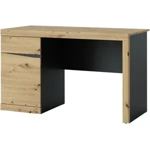 Höffner Schreibtisch  Turino Neo ¦ holzfarben ¦ Maße (cm): B: 128 H: 76,1 T: 59.9