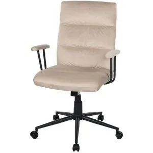 Höffner Büro-Drehstuhl  Frieda ¦ beige ¦ Maße (cm): B: 57 H: 103 T: 57.0
