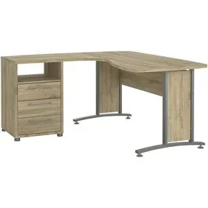 Höffner Ecktisch-Kombination  Success ¦ holzfarben ¦ Maße (cm): B: 159 H: 74,5 T: 150.5