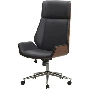 Höffner Büro-Drehstuhl  Ammer ¦ schwarz ¦ Maße (cm): B: 69 H: 113,5 T: 71.0