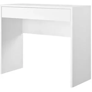 Höffner Schreibtisch  Elta ¦ weiß ¦ Maße (cm): B: 100 H: 81,4 T: 40.5
