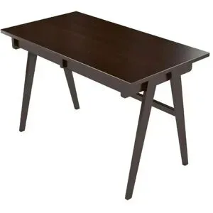 Höffner Schreibtisch  Edda ¦ braun ¦ Maße (cm): B: 120 H: 75,5