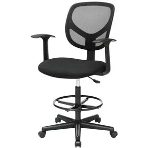 Höffner Bürostuhl   ¦ schwarz ¦ Maße (cm): B: 64 H: 110