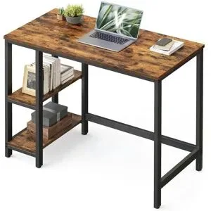 Höffner Schreibtisch   ¦ braun ¦ Maße (cm): B: 100 H: 75