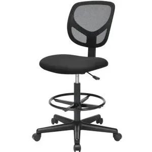 Höffner Bürodrehstuhl   ¦ schwarz ¦ Maße (cm): B: 64 H: 102,2