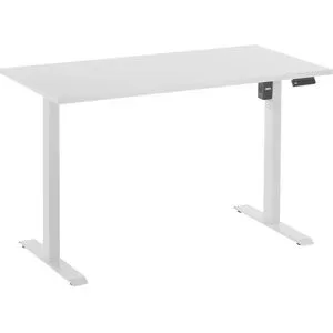Höffner Schreibtisch  Up & Down ¦ weiß ¦ Maße (cm): B: 120 H: 74 T: 60.0