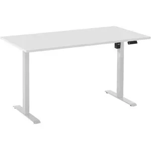 Höffner Schreibtisch  Up & Down ¦ weiß ¦ Maße (cm): B: 137 H: 74 T: 68.0