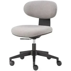 Höffner Büro-Drehstuhl  Seeve ¦ grau ¦ Maße (cm): B: 61,5 H: 77 T: 52.0