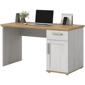 Höffner Schreibtisch   ¦ holzfarben ¦ Maße (cm): B: 134 H: 75