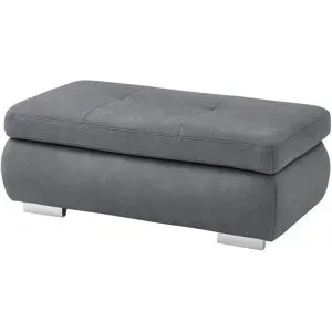 Lounge Collection XXL- Hocker  aufklappbar  Affair ¦ grau ¦ Maße (cm): B: 129 T: