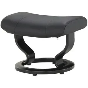 Stressless Hocker  Garda M ¦ schwarz ¦ Maße (cm): B: 54 H: 38 T: 39.0