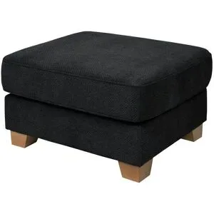 Soho Hocker  Franka ¦ schwarz ¦ Maße (cm): B: 75 H: 42 T: 62.0