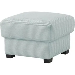 Bobb Hocker mit Boxspringpolsterung  Lisa de Luxe ¦ blau ¦ Maße (cm): B: 61 H: