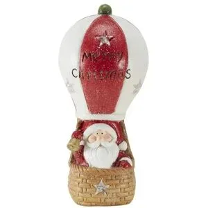 HOME STORY LED Weihnachtsfigur   ¦ rot ¦ Magnesia ¦ Maße (cm): B: 20 H: 43 T: