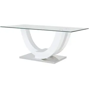 Höffner Couchtisch  Sorol ¦ weiß ¦ Maße (cm): B: 60 H: 48