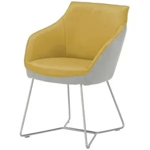 Koinor Armlehnstuhl  Dining System 2 ¦ gelb ¦ Maße (cm): B: 60 H: 84 T: 67.0